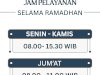 JAM PELAYANAN SELAMA RAMADHAN 2026