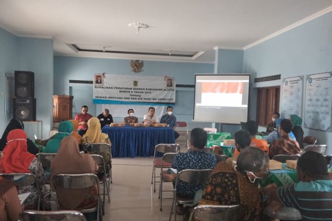 PERATURAN DAERAH KABUPATEN KLATEN NOMOR 6 TAHUN 2019 Tentang INISIASI MENYUSU DINIDAN AIR SUSU IBU EKSKLUSIF