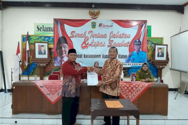 LEPAS SAMBUT CAMAT KARANGANOM