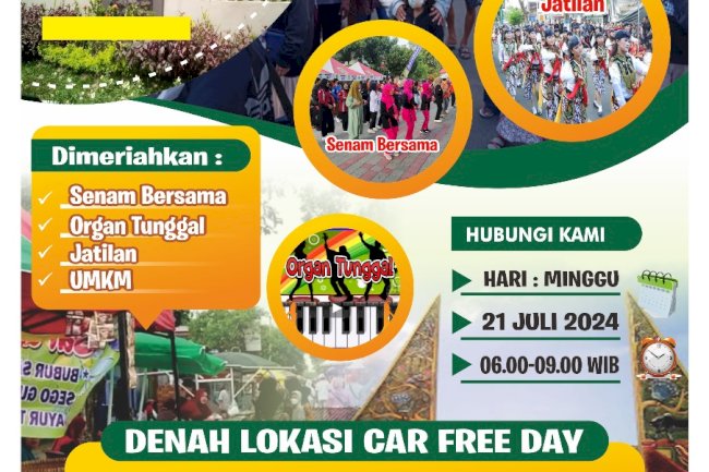 CAR FREE DAY KECAMATAN KARANGANOM