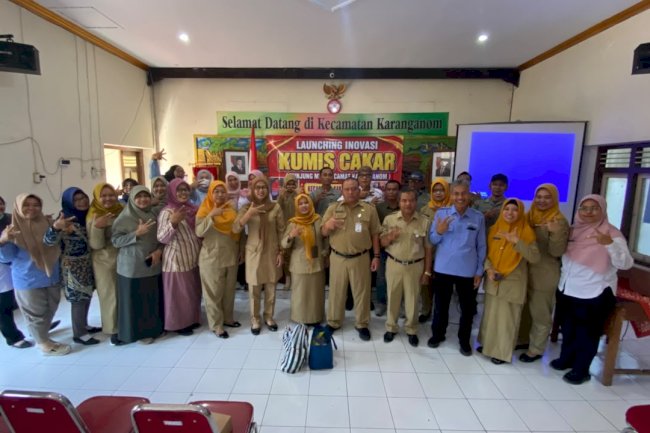 LOUNCHING INOVASI KUMIS CAKAR (Kunjung Miskin Camat Karanganom)